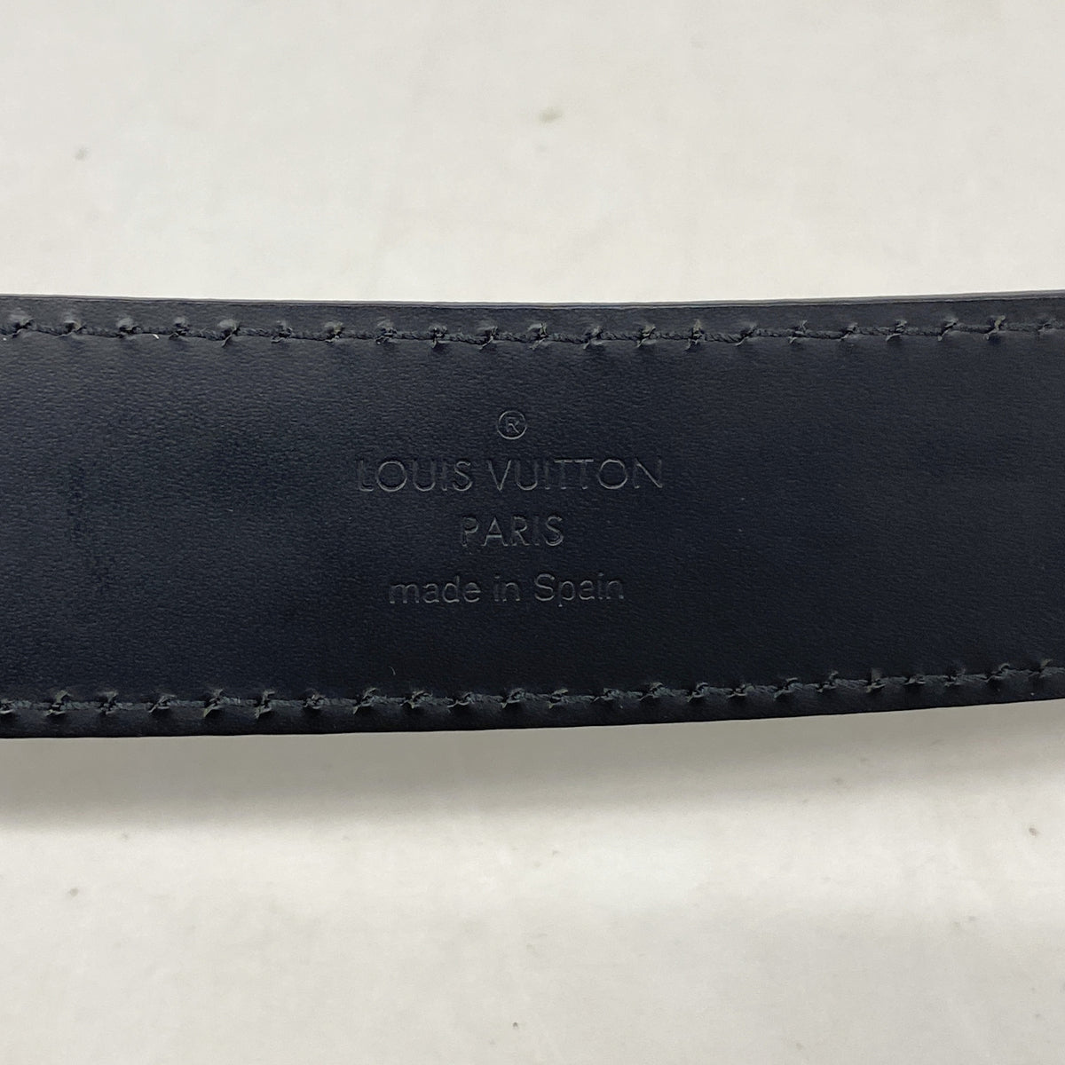 【6ka0441】ルイヴィトン ベルト サンチュールミラージュ M9831 ブラック【中古】メンズ
