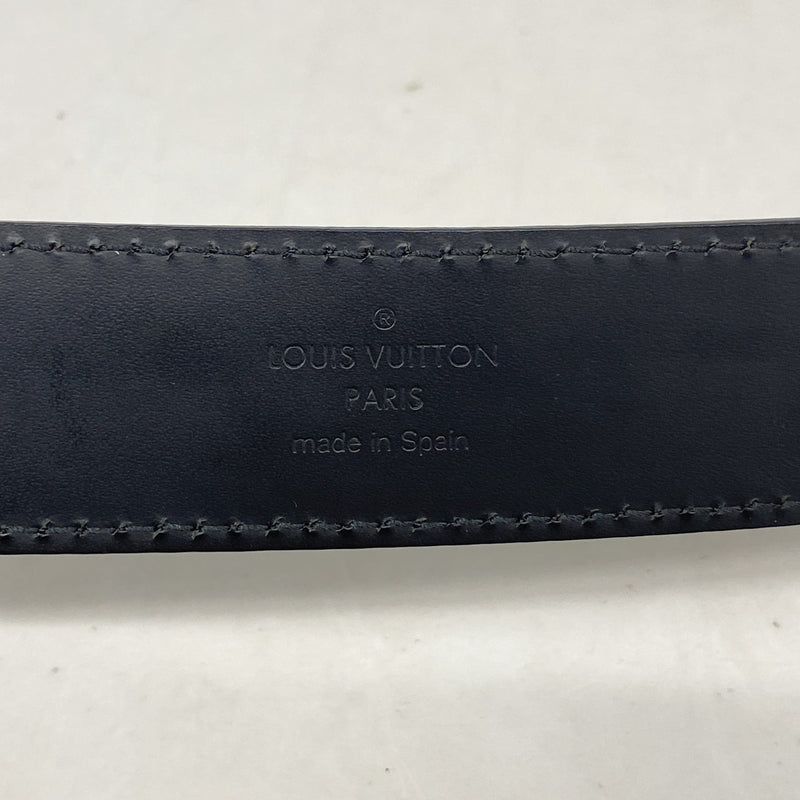 【6ka0441】ルイヴィトン ベルト サンチュールミラージュ M9831 ブラック【中古】メンズ
