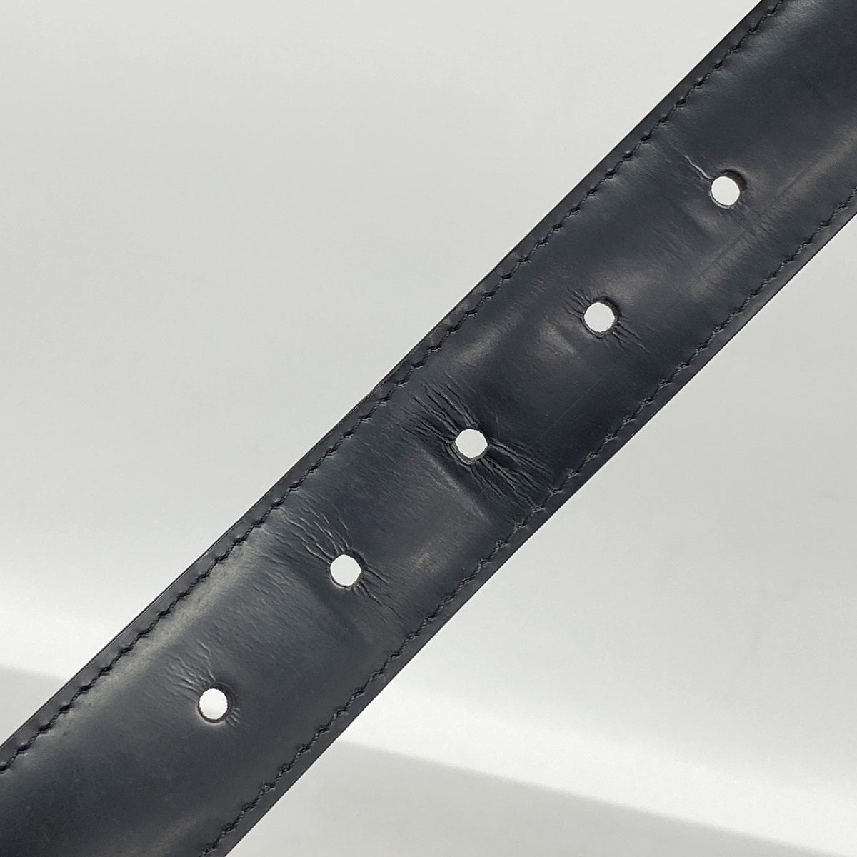 【6ka0441】ルイヴィトン ベルト サンチュールミラージュ M9831 ブラック【中古】メンズ