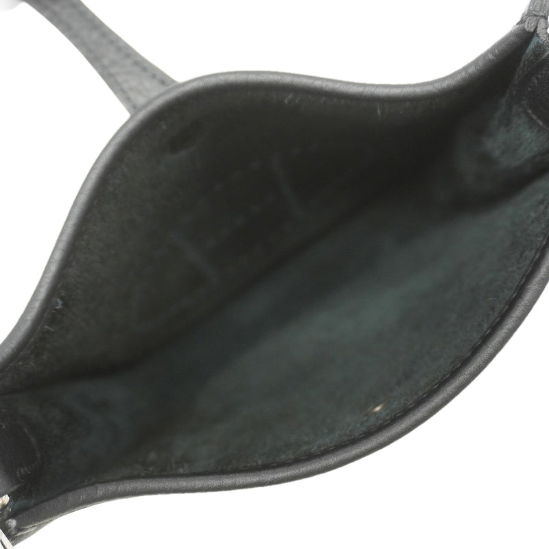 【6ka0457】エルメス ショルダーバッグ エヴリンTPM トリヨンクレマンス ブラック シルバー金具 K刻印【中古】レディース