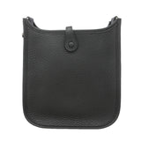 【6ka0457】エルメス ショルダーバッグ エヴリンTPM トリヨンクレマンス ブラック シルバー金具 K刻印【中古】レディース