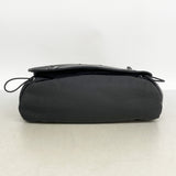 【6ka0478】シャネル ショルダーバッグ スポーツ ナイロン ブラック シルバー金具【中古】メンズ レディース ユニセックス