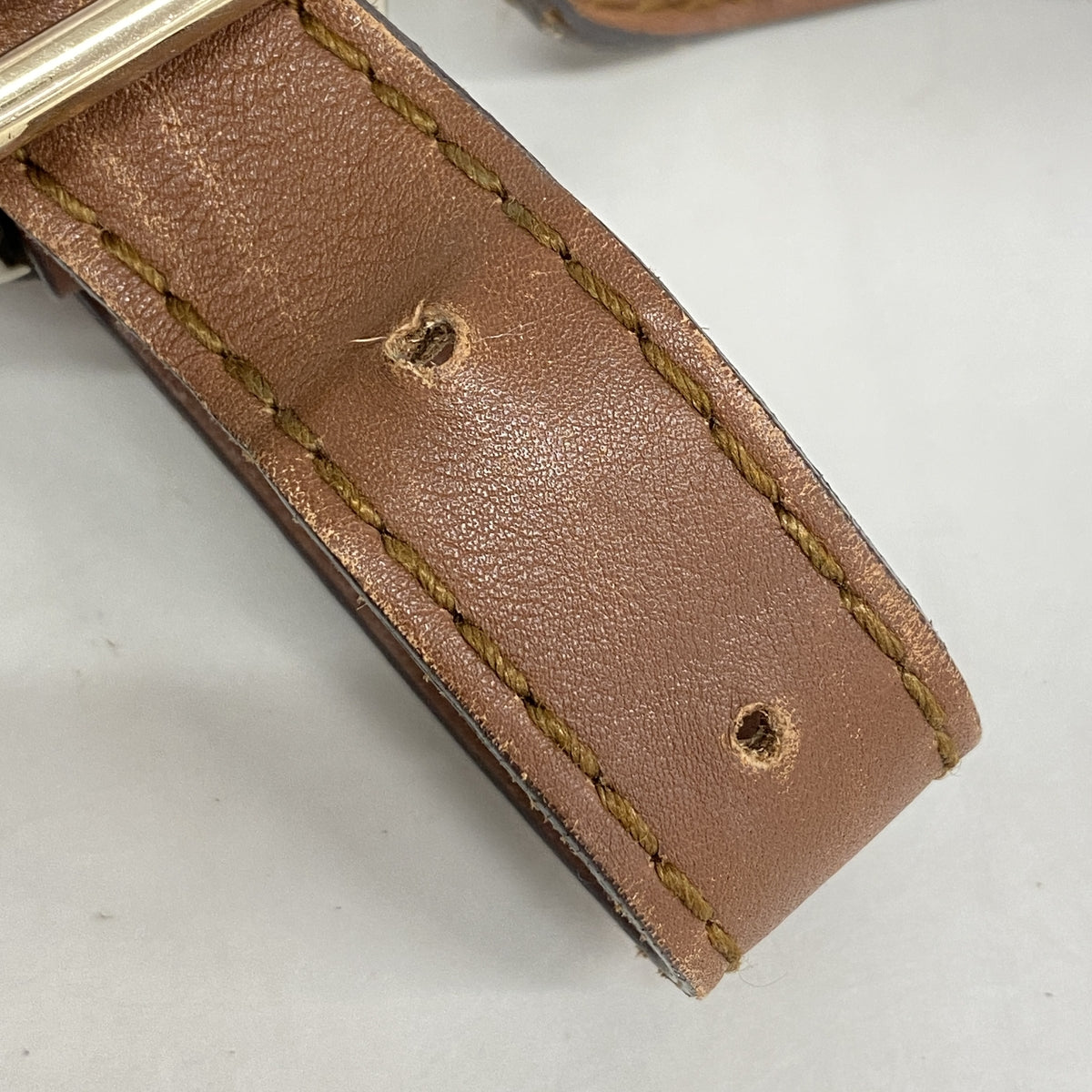 【6ka0512】グッチ ショルダーバッグ グッチシマ 203503 レザー ブラウン シャンパンゴールド金具【中古】レディース