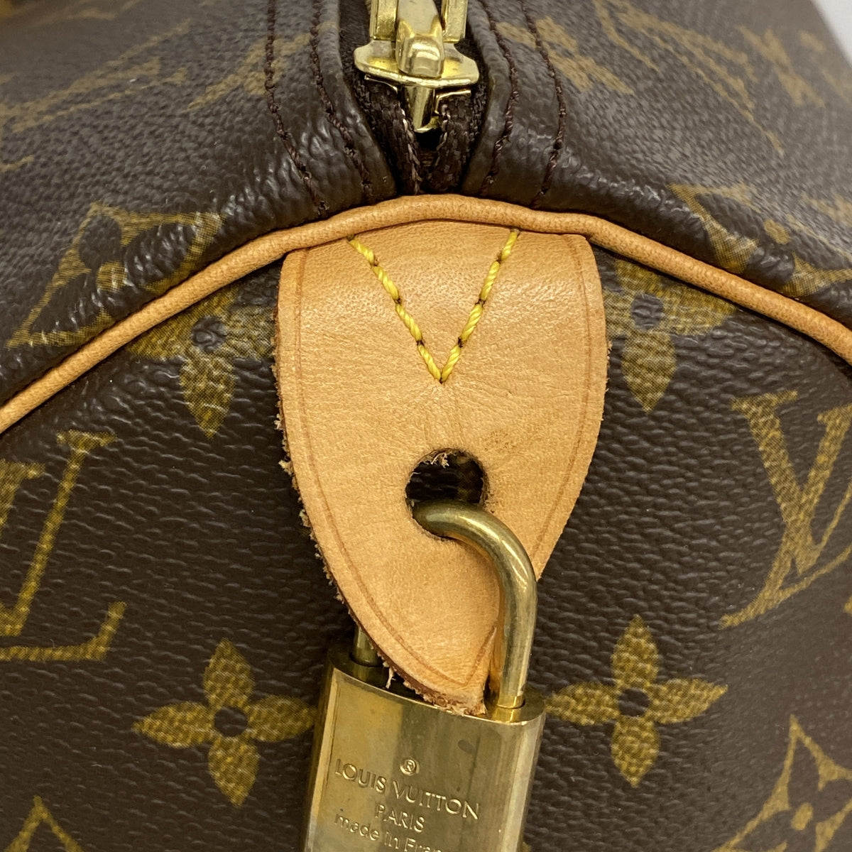 【6ka0516】ルイヴィトン ハンドバッグ モノグラム スピーディ40 M41106 ブラウン【中古】レディース