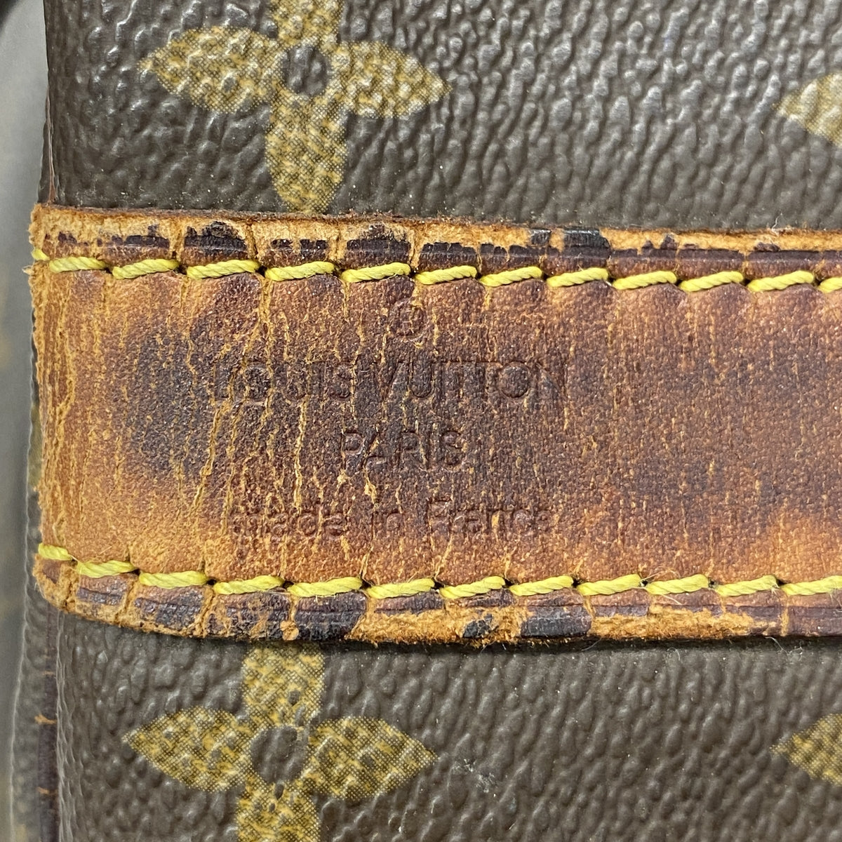 【6ka0552】ルイヴィトン ボストンバッグ モノグラム キーポルバンドリエール55 M41414 ブラウン【中古】メンズ レディース ユニセックス