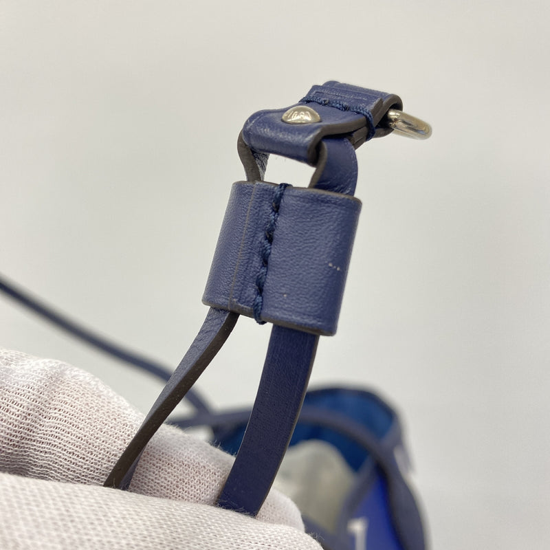 【6ka0567】ルイヴィトン トートバッグ モノグラム LVエスカル ネヴァーフルMM M45128 ブルー【中古】レディース