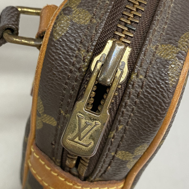 【6ka0577】ルイヴィトン ショルダーバッグ モノグラム ポシェットマルリーバンドリエール M51828 ブラウン【中古】レディース