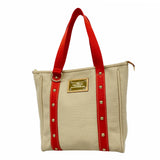 【6ka0583】ルイヴィトン トートバッグ アンティグア カバMM M40035 ベージュ【中古】レディース