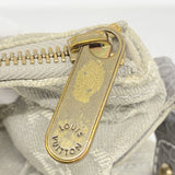 【6ka0584】ルイヴィトン ショルダーバッグ モノグラム・デニム スライトリー M95834 グリ【中古】レディース