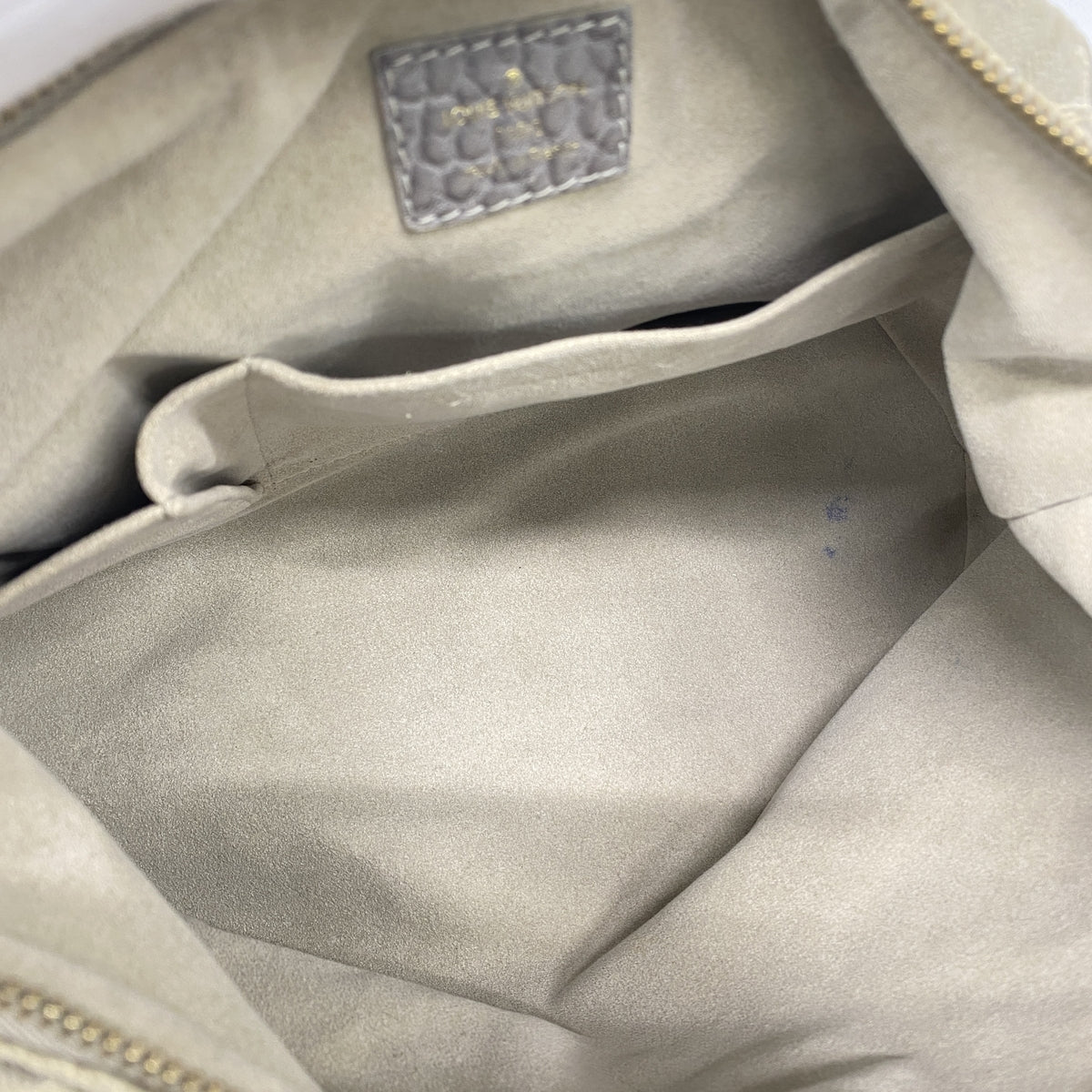 【6ka0584】ルイヴィトン ショルダーバッグ モノグラム・デニム スライトリー M95834 グリ【中古】レディース