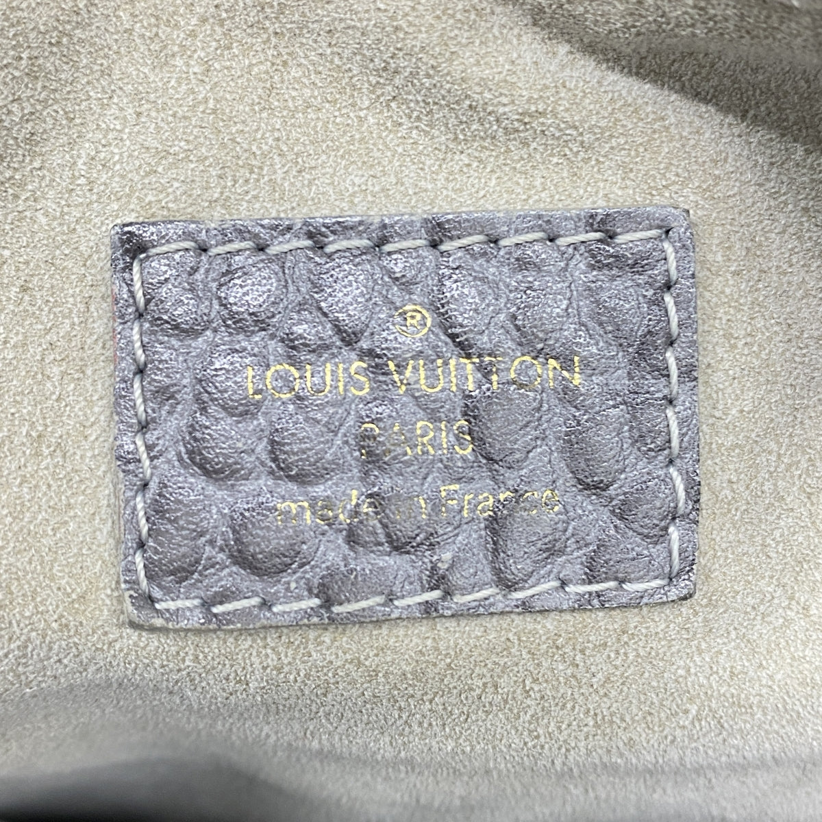 【6ka0584】ルイヴィトン ショルダーバッグ モノグラム・デニム スライトリー M95834 グリ【中古】レディース