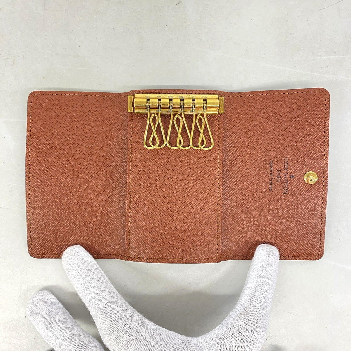 【6ka0590】ルイヴィトン キーケース モノグラム ミュルティクレ6 M62630 ブラウン【中古】メンズ レディース ユニセックス