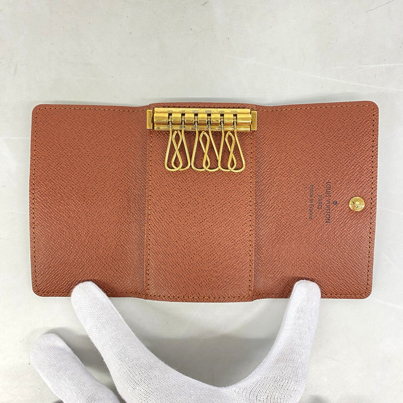 【6ka0590】ルイヴィトン キーケース モノグラム ミュルティクレ6 M62630 ブラウン【中古】メンズ レディース ユニセックス