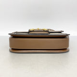 【6ka0592】グッチ ショルダーバッグ ホースビット 602204 PVC ブラウン ゴールド金具【中古】レディース