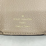 【6ka0599】ルイヴィトン 三つ折り財布 トリヨン ポルトフォイユロックミニ M69340 グレージュ【中古】レディース