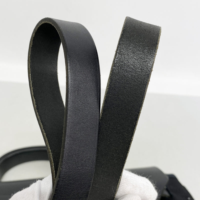 【6ka0601】エルメス リュック・デイパック エールバッグアド トワルオフィシエ ブラック シルバー金具 □C刻印【中古】レディース