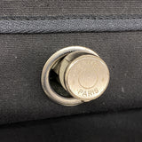 【6ka0601】エルメス リュック・デイパック エールバッグアド トワルオフィシエ ブラック シルバー金具 □C刻印【中古】レディース