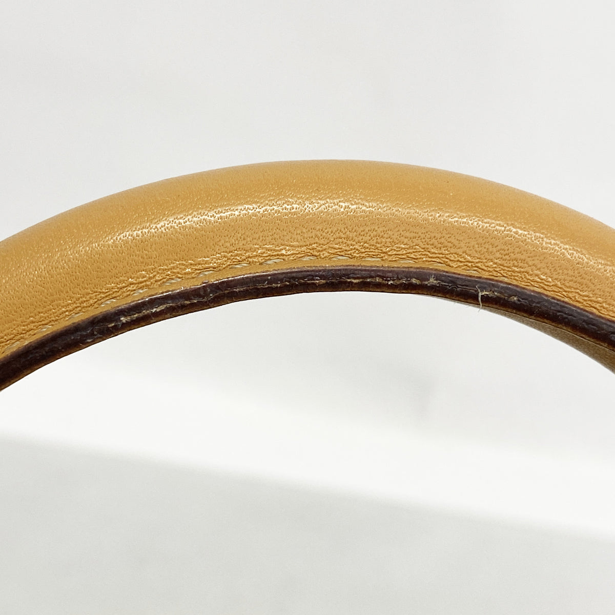 【6ka0605】セリーヌ ハンドバッグ マカダム PVC ブラウン ゴールド金具【中古】レディース