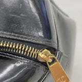 【6ka0613】シャネル チェーントート マトラッセ パテントレザー ブラック ゴールド金具【中古】レディース