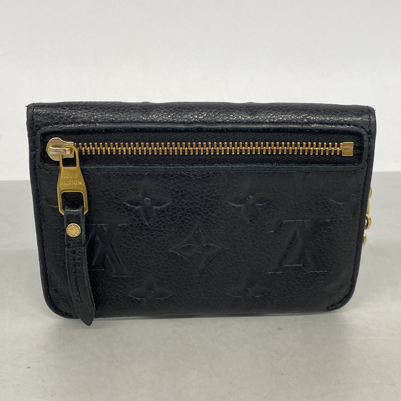【6ka0620】ルイヴィトン コインケース モノグラム・アンプラント ポシェットクレ M60633 ノワール【中古】レディース