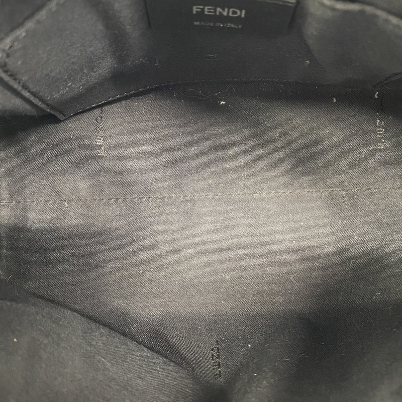 【6ka0632】フェンディ ハンドバッグ バイザウェイ レザー ブラック シルバー金具 2wayバッグ【中古】レディース