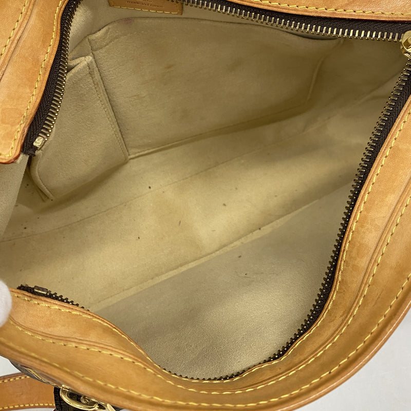 【6kb0677】ルイヴィトン ショルダーバッグ モノグラム ハドソンGM M40045 ブラウン【中古】レディース
