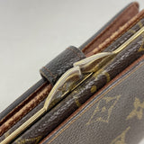 【6kb0683】ルイヴィトン 財布 モノグラム ポルトモネビエヴィエノワ M61663 ブラウン【中古】レディース