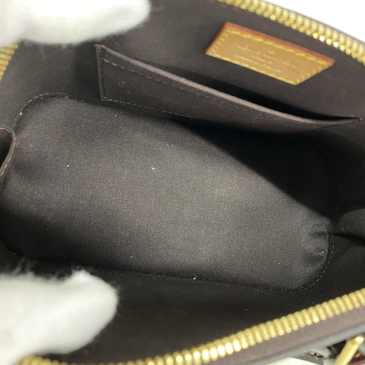 【6kb0690】ルイヴィトン ハンドバッグ ヴェルニ アルマBB M91678 アマラント 2wayバッグ【中古】レディース