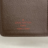 【6kb0693】ルイヴィトン 手帳カバー ダミエ アジェンダPM R20700 エベヌ【中古】レディース