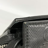 【6kb0730】グッチ トートバッグ GGエンボス 625772 レザー ブラック シルバー金具【中古】メンズ
