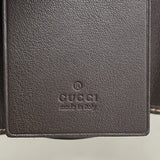 【6kb0737】グッチ キーケース インターロッキングG GGキャンバス 181599 キャンバス ブラウン シャンパンゴールド金具【中古】メンズ レディース ユニセックス