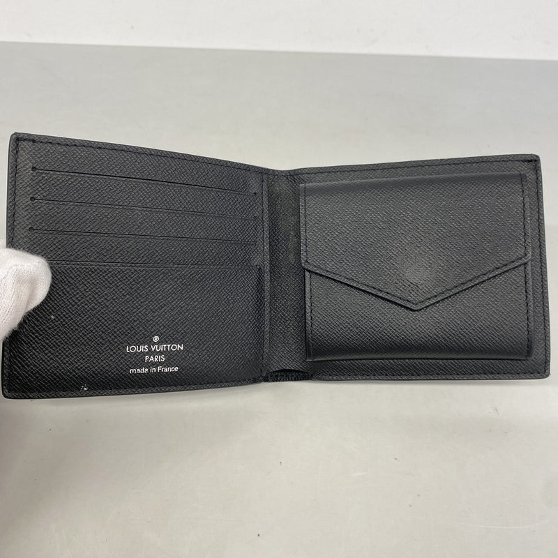 【6kb0745】ルイヴィトン 財布 モノグラム・エクリプス ポルトフォイユマルコNM M62545 ブラック【中古】メンズ