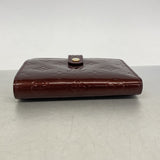 【6kb0747】ルイヴィトン 財布 ヴェルニ ポルトフォイユヴィエノワ M91524 ルージュフォーヴィスト【中古】レディース