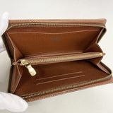 【6kb0761】ルイヴィトン 長財布 モノグラム ポルトモネジップ M61727 ブラウン【中古】レディース