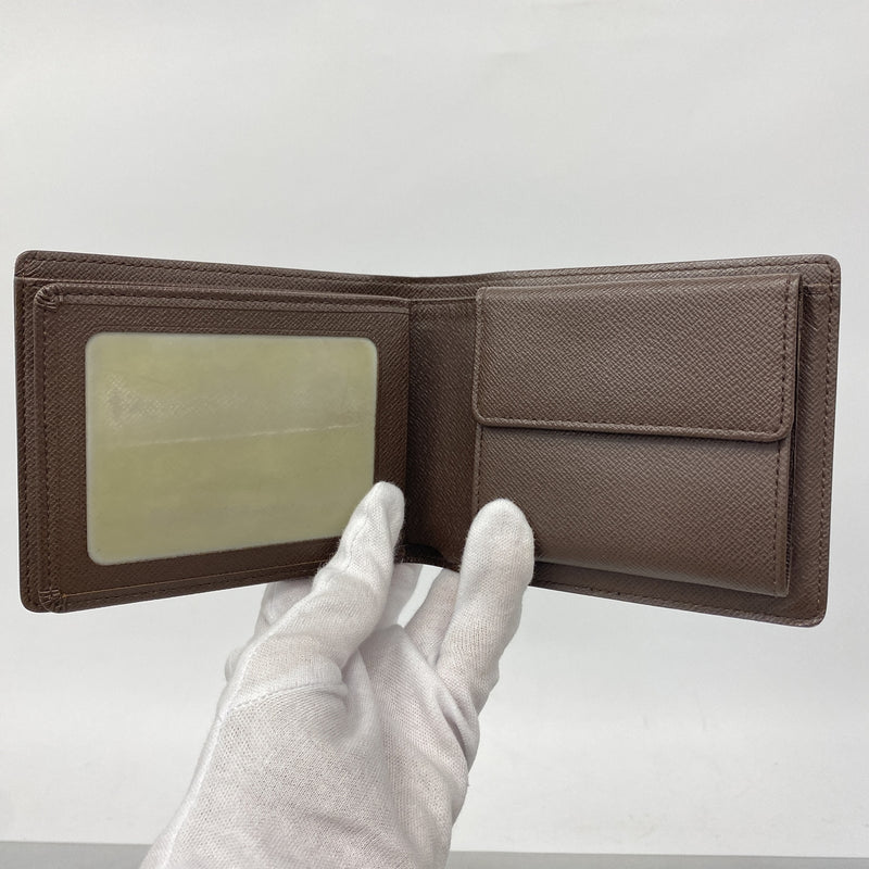 【6kb0772】ルイヴィトン 財布 ダミエ ポルトフォイユフロリン N60011 エベヌ【中古】メンズ レディース ユニセックス