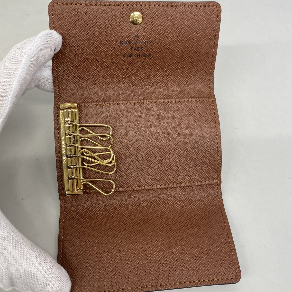 【6kb0839】ルイヴィトン キーケース モノグラム ミュルティクレ6 M62630 ブラウン【中古】メンズ レディース ユニセックス