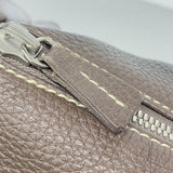 【6kb0851】シャネル ショルダーバッグ フリンジショルダー レザー ブラウン シルバー金具【中古】レディース