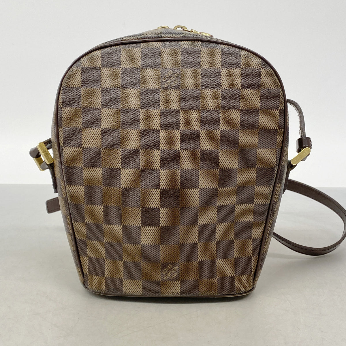 【6kb0858】ルイヴィトン ショルダーバッグ ダミエ イパネマPM N51294 エベヌ【中古】レディース