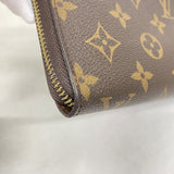 【6kb0863】ルイヴィトン 長財布 モノグラム ジッピー オーガナイザー M60002 ブラウン【中古】メンズ レディース ユニセックス