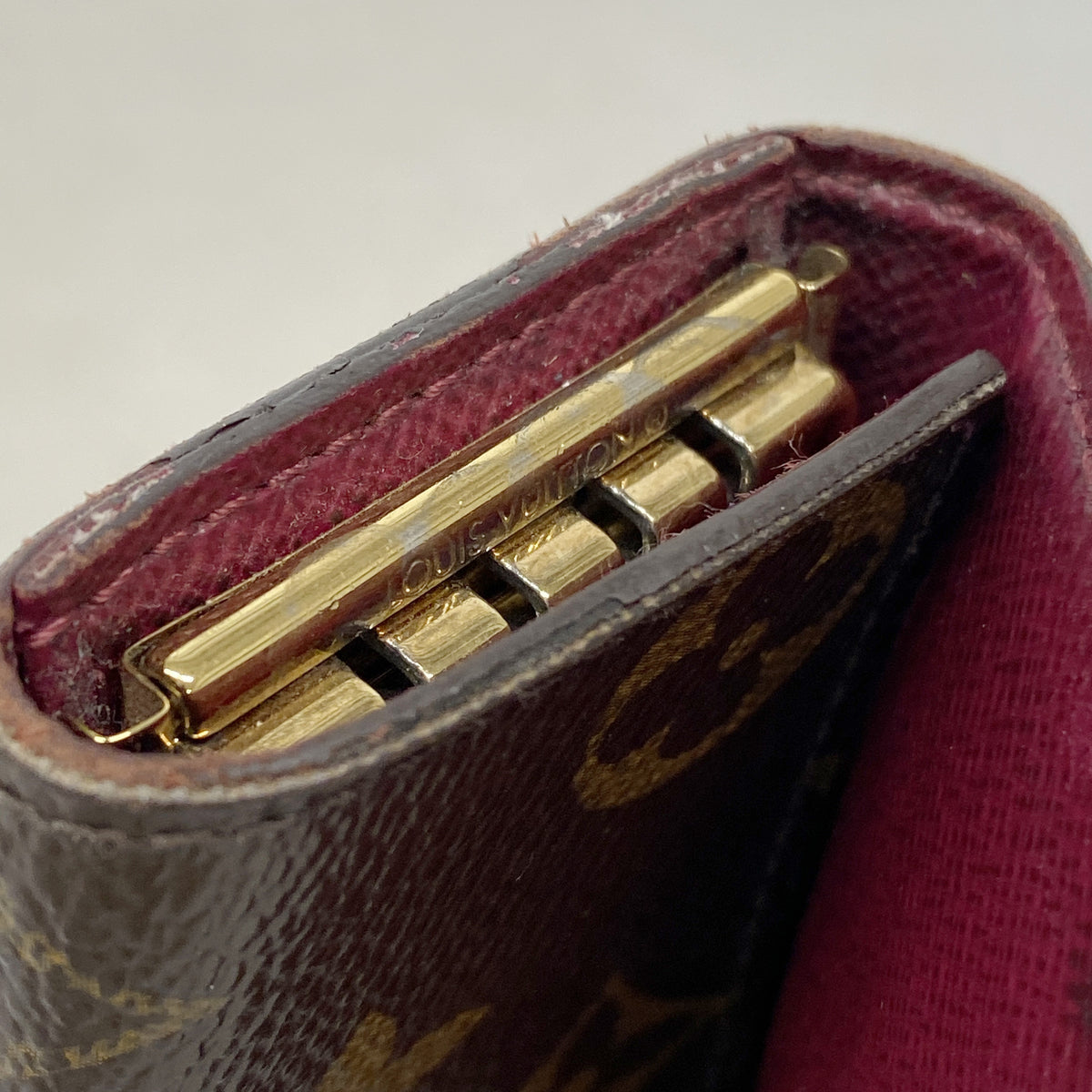 【6kb0865】ルイヴィトン キーケース モノグラム ミュルティクレ4 M60705 フューシャ【中古】レディース