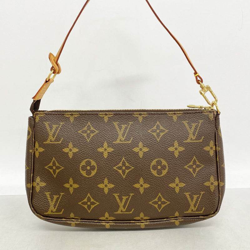 【6kb0872】ルイヴィトン ポーチ モノグラム ポシェットアクセソワール M51980 ブラウン【中古】レディース