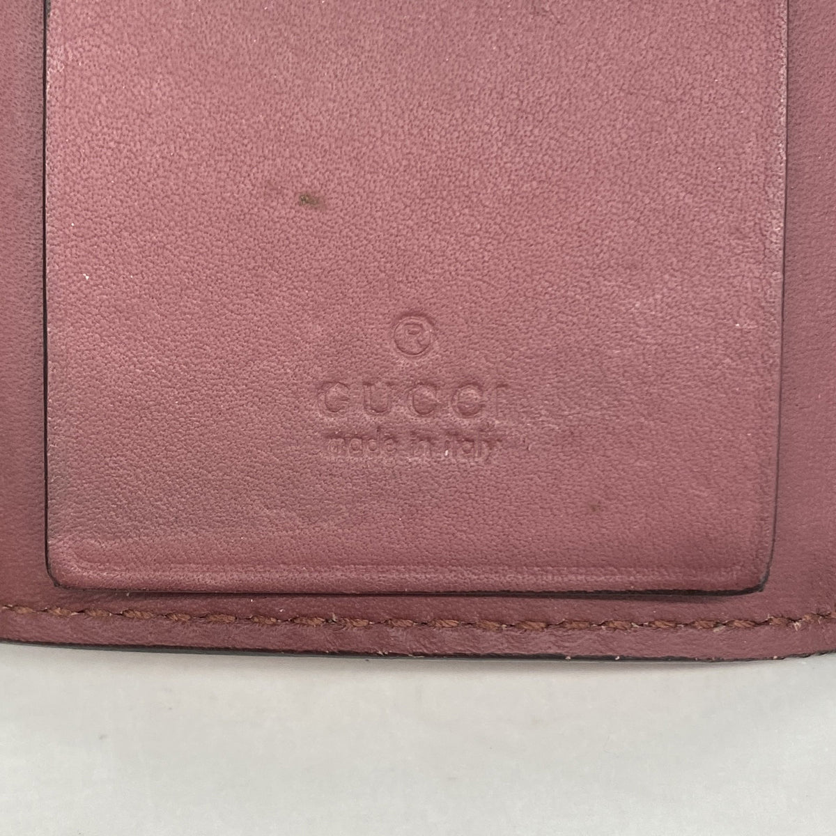 【6kb0895】グッチ キーケース GGブルームス 410084 PVC ベージュ レッド シルバー金具【中古】レディース