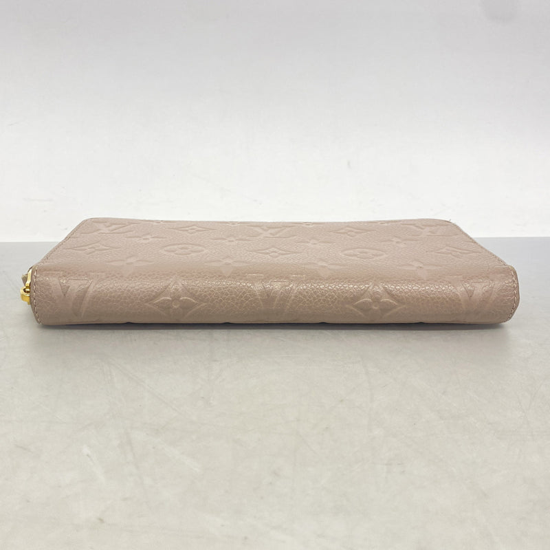 【6kb0914】ルイヴィトン 長財布 モノグラム・アンプラント ジッピーウォレット M60738 ガレ【中古】レディース