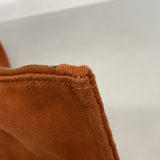 【6kb0917】エルメス トートバッグ ヴァルパライソPM トワルシェブロン オレンジ シルバー金具【中古】レディース