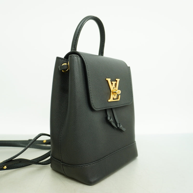 【6kb0926】ルイヴィトン リュック・デイパック トリヨン ロックミーバックパックMINI M54573 ノワール【中古】レディース