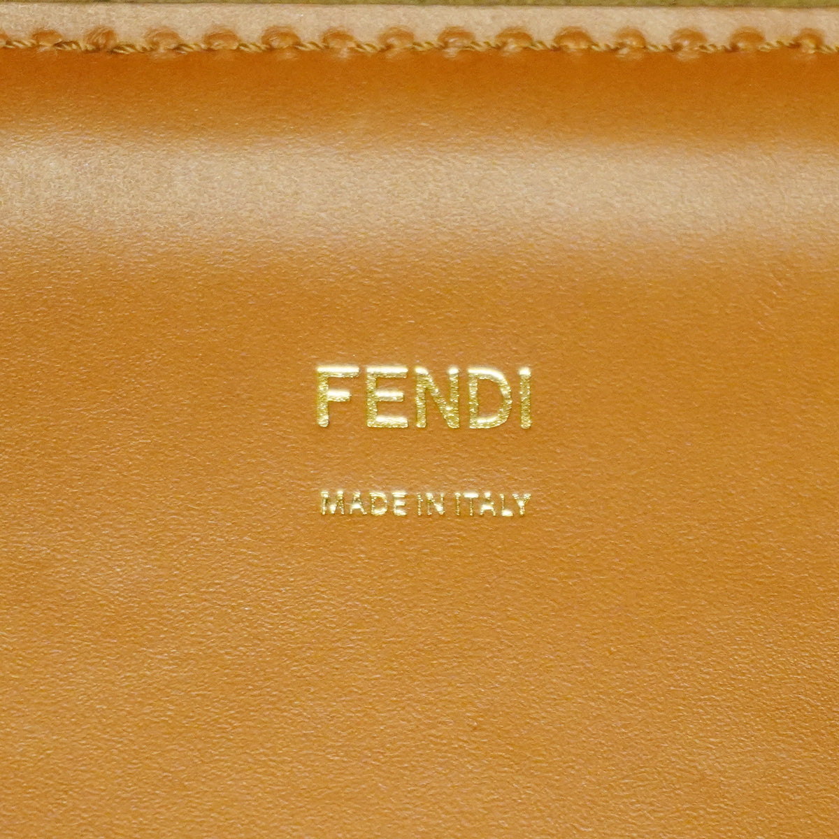 【6kb0933】フェンディ トートバッグ サンシャイン レザー ブラウン ゴールド金具 2wayバッグ【中古】レディース