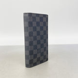 【6kb0939】ルイヴィトン 長財布 ダミエ・グラフィット ポルトフォイユブラザ N62665 ブラック【中古】メンズ