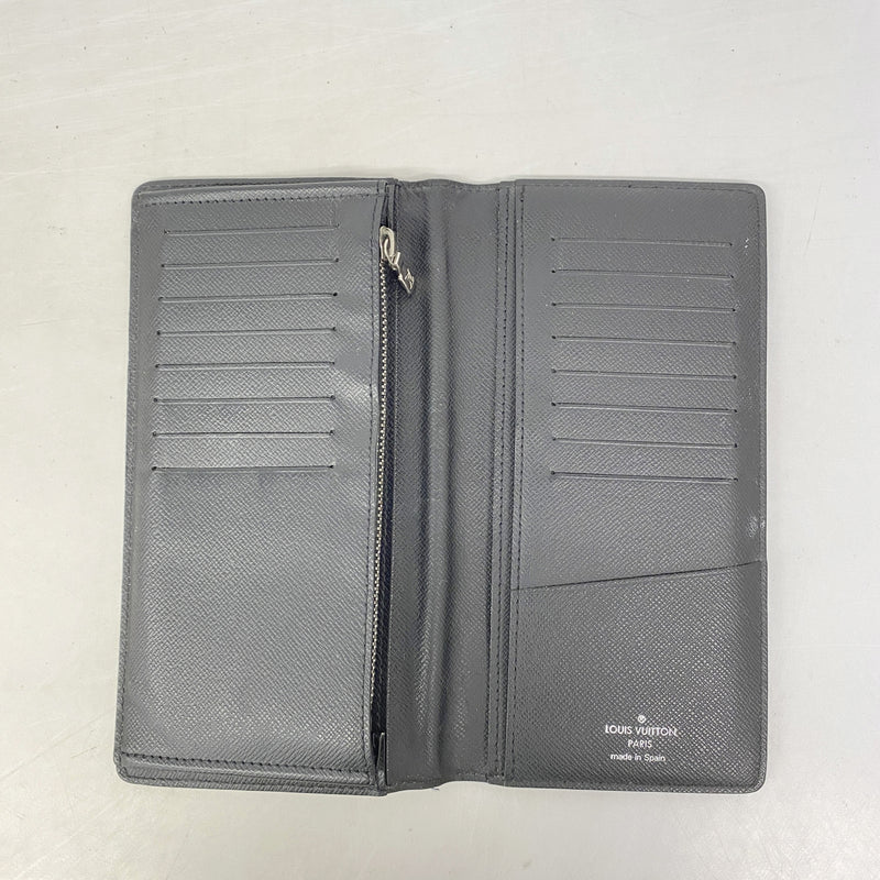 【6kb0939】ルイヴィトン 長財布 ダミエ・グラフィット ポルトフォイユブラザ N62665 ブラック【中古】メンズ