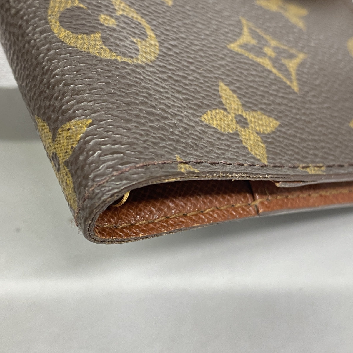 【6kb0940】ルイヴィトン 手帳カバー モノグラム アジェンダPM R20005 ブラウン【中古】メンズ レディース ユニセックス
