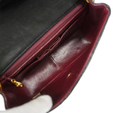 【6kb0959】シャネル ショルダーバッグ マトラッセ チェーンショルダー ラムスキン ブラック ゴールド金具【中古】レディース